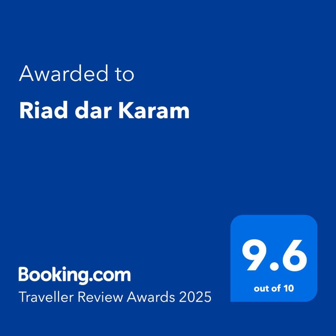 Riad Dar Karam Marrakesz Zewnętrze zdjęcie